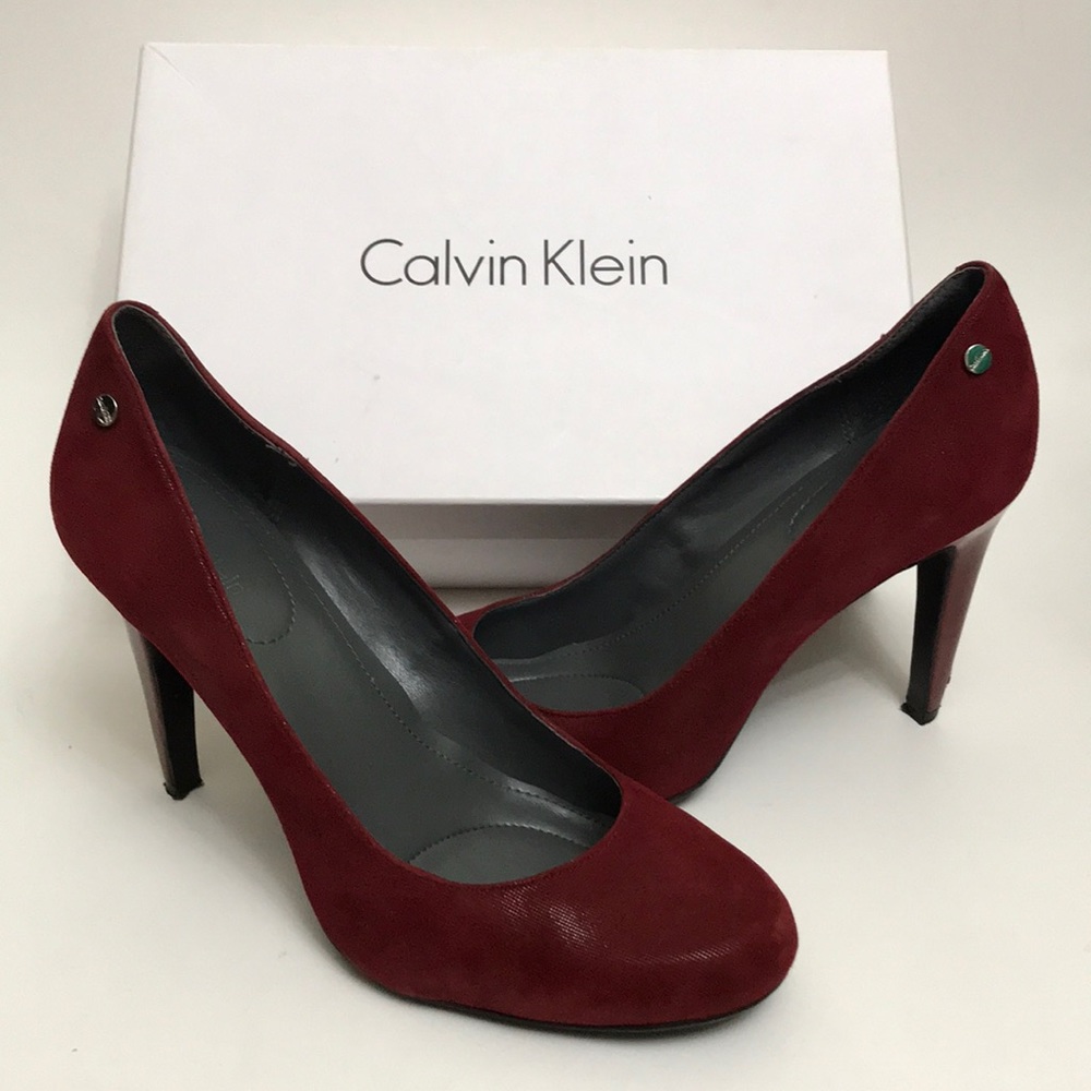 Calvin Klein High Heels Red Size 8